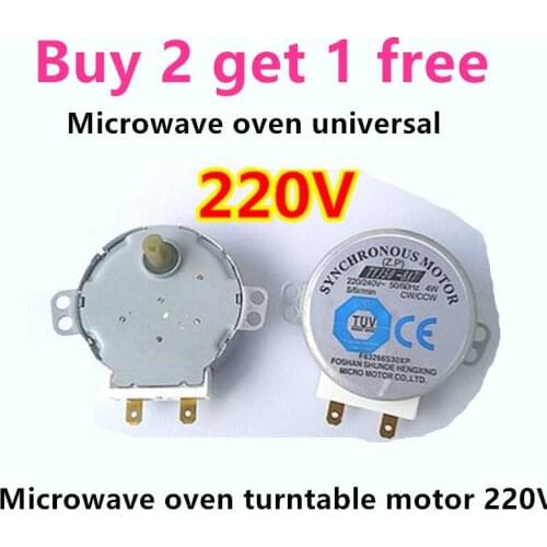 Microwave oven turntable glass plate/tray synchronous motor TYJ50-8A7