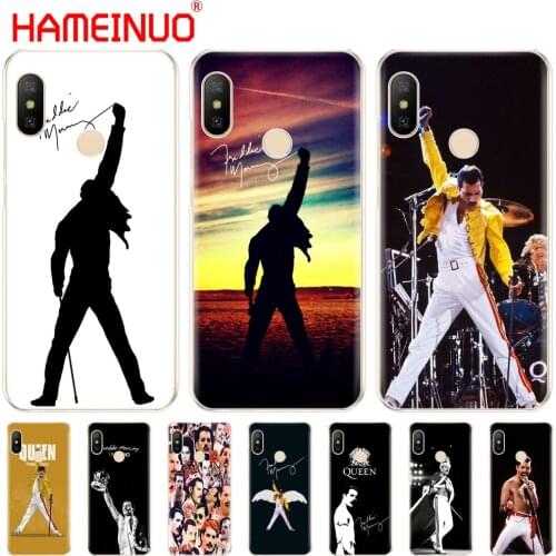 HAMEINUO Freddie Mercury Queen band Cover Case for Xiaomi Mi 8 se A2 lite redmi 6 6a 6 pro note 6 PRO pocophone F1 for redmi s2
