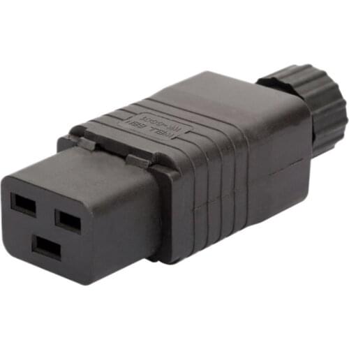 IEC PDU UPS 16A 250VAC 320 C 19 plug,conector IEC conector IEC 320 C19 C19 Plugue feme Conect Rewirable Socket F19 21
