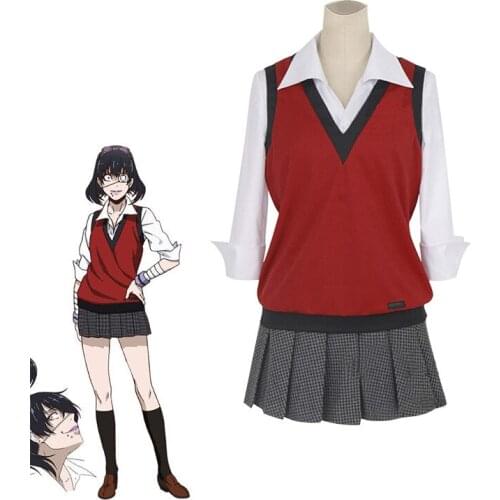 Kakezhi Yuansheng Zhima Wang Cosplay Costume Japan Jk Uniform Student School Uniform Anime Cos Costume