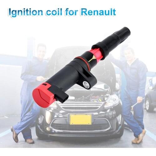 Ignition Coil Car Parts Replacement Metal Mini Auto Sparking Coil for Renault Clio MK2 MK3 1998 Onwards