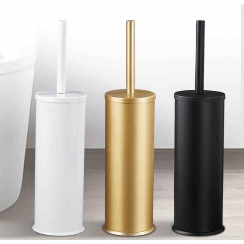 Bathroom Brush Holder Set White Black Stainless Steel and Aulminium Material waterproof Bathroom Accessories