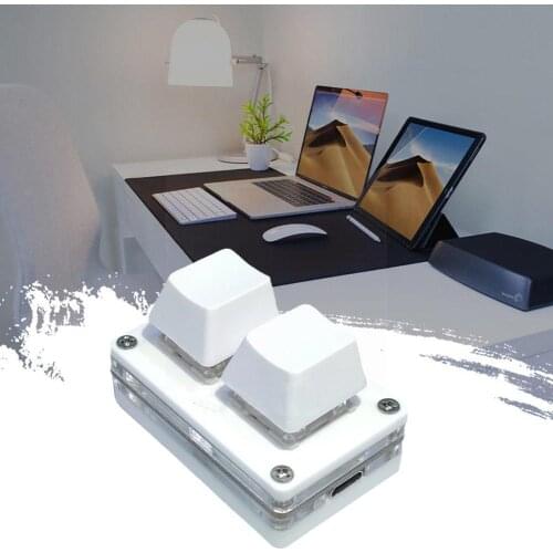 Customize Mini Keypad 2 Keys Copy and Paste Audio Shortcut Gaming USB For WIN8 Programmable Keyboard 10 / Mechanical M9H6