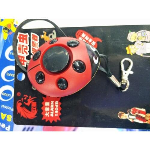New 130db Personal Keyring Attack Panic Safety Security Rape Alarm with torch with spotlight