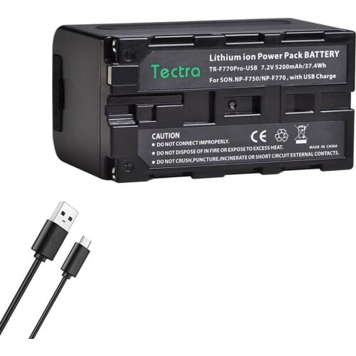 NP-F750pro USB Input/ output NP-F750pro portable Battery+LCD Rapid Charger for Sony F960 F550 F570 F750 F770 MC1500C 190P