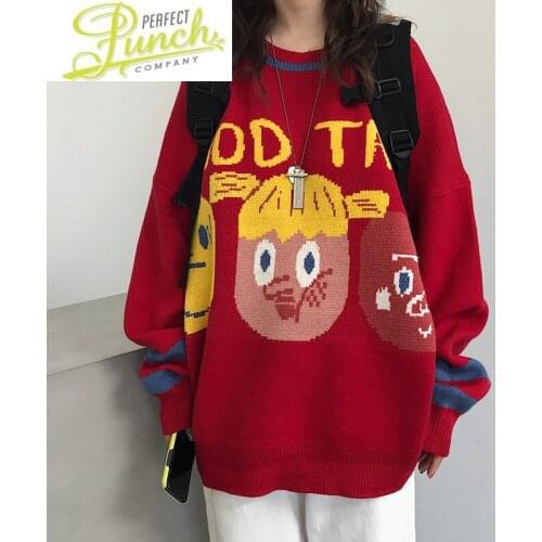 Sweater Womens Jacket Christmas Womens Pull 2021 Winter Clothes Women Kawaii Sweaters Woman Pullover Femme Chandails LXR1154