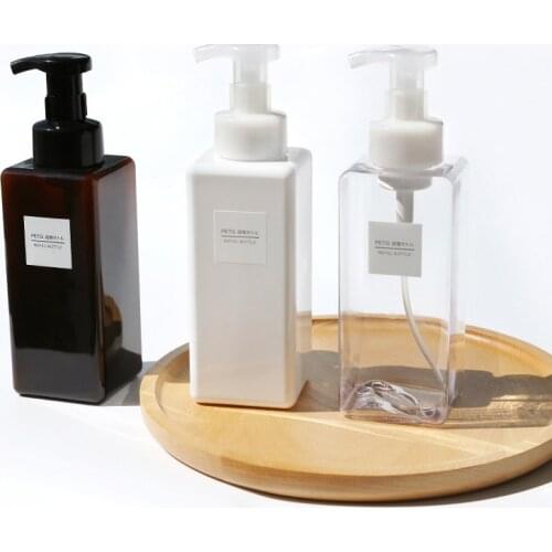 1Pc 650ml Portable Travel Pump Soap Dispenser Bathroom Shower Gel Shampoo Lotion Liquid Hand Soap Pump Bottle Container