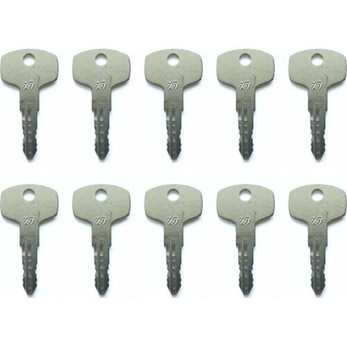 10pc For Commonly called For Nissan OLD X7 key Forklift Ignition Keys for Older Lifts KEY00-000X7