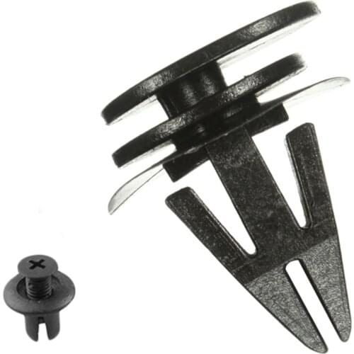 10PCS Sill Trim Side Skirts Bumper Fastener Clip For BMW Mini Cooper With 120 X 8Mm Car Hole Plastic Rivets Clip