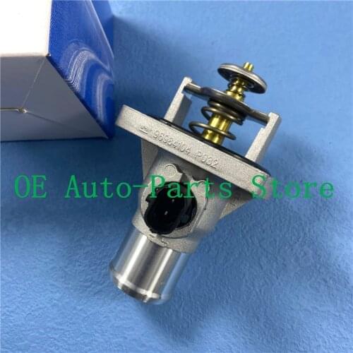 10PCS Engine Coolant Thermostat For Chevrolet Cruze Aveo Orlando Trax- Fiat Vauxhall Opel Astra Insignia Zafira Signum 25193683