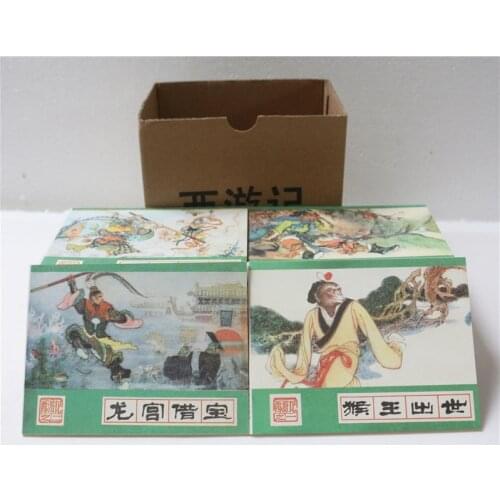 35 PCS Four great classics in ancient China-Journey to the west -childrens books toy magazines stories comic strip