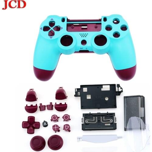 JCD New for PS4 PRO Controller Full Set Housing Case Shell Cover Replacement Skin for Sony PlayStation 4 V2 Pro JDM 040 JDS 040
