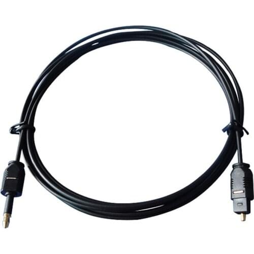 Digital Audio Fiber Optical Toslink Cable Square Plug to 3.5mm Mini Round Mouth Plug SPDIF Optical Jumper Audio Connector