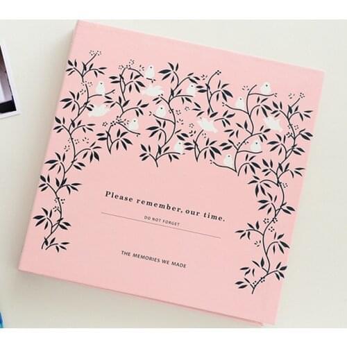 Cartoon Photo Album Nordic Self Adhesive Album For Family Pictures DIY Stickers For Photo Albums Baby Scrapbooking For Memory