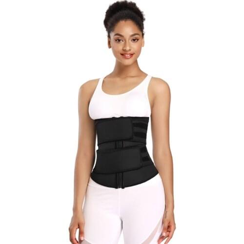 Hot Sale 6XL Latex Shapewear Zipper Waist Seal Fitness Body Shaper 7 Steel Bones Double Waist for Women Plus Size Corset AS3482