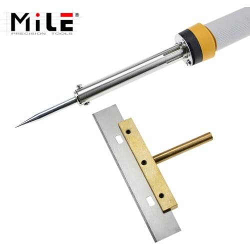 Mile Glue Clean Tool 60W 80mm Soldering iron T-Type Solder Iron Tip Blade Glue Remove LCD Screen Separator Repair Machine