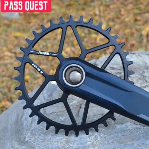 PASS QUEST round and oval chainrings 0mm offset MTB bicycle sprocket, suitable for Dior XT M7100 M8100 M9100 SHIMANO 12S crank