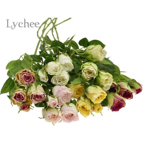 Lychee Life Artificial Flowers For Wedding Bouquets