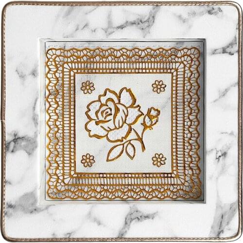 Imitation Marble Ashtray Ash Tray Birthday Gifts Gifts for Dad Decor Study Bedroom Hotel Bars