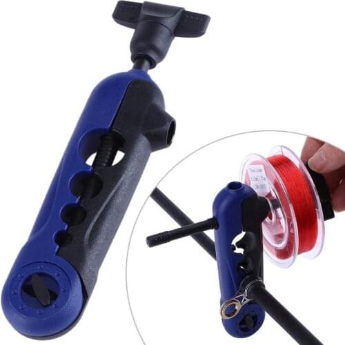 Portable Fishing Line Winder Line Spooler Adjustable Baitcasting Reel Spool Spooling Station System Fishing Tackle Tool Pesca