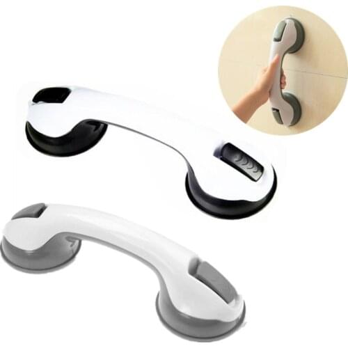 Bathroom Shower Safety Grab Handrail Handle Bathroom Super Grip Suction Cup Handle With Strong Sucker Hand Handrail Grab Bars