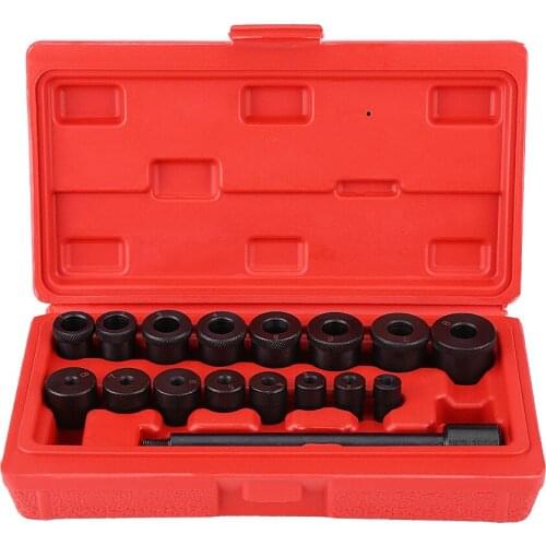 17pcs Universal Clutch Alignment Tool Kit Aligning Centering Aligner Car + Case