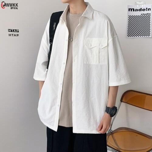WWKK Mens Casual Shirts