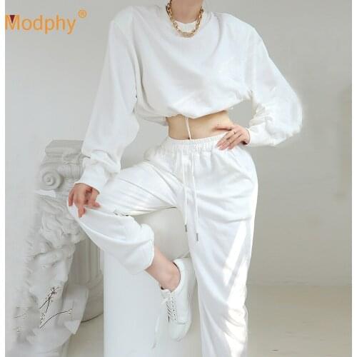 Two Piece Women Set Sport Casual Outfit Fall Clothes for Women Sweatshirt Jumper Top Sweatpants Set Women Suit Set Tracksuit