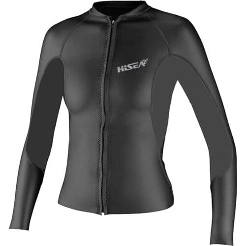 Winter Warm Zipper Long Sleeve Surfing Diving Tops Men Women 2MM Neoprene Wetsuit Shorts Man Woman Sun UV Protection Wet Suits