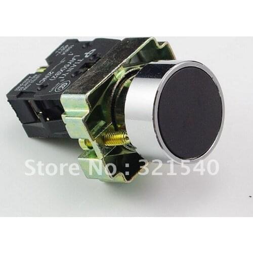 1 N/O XB2BA21C Momentary Black Flush Head Pushbutton Switches Replace