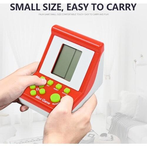 1Pc Retro Electronic Games Toys Childhood Game Console 23 Handheld Game Consoles With Box (Random Colors)