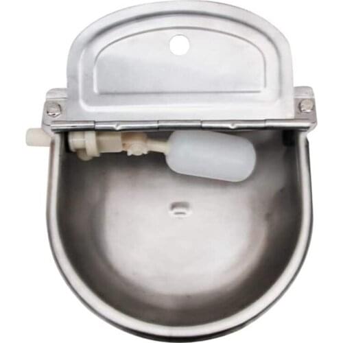 Automatic Livestock Waterer Cattle Water With Filter Float Valve Sheep Watering Supplies With Drain Hole For Livestock A-ABUX