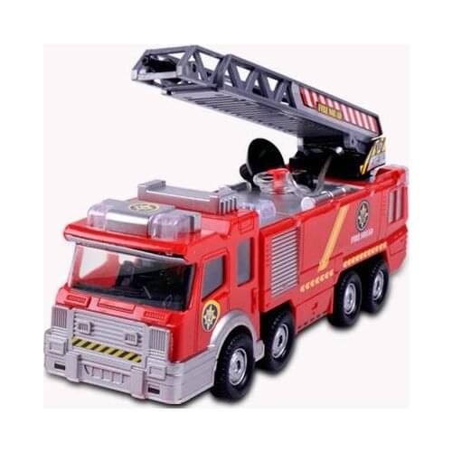 Childrens electric toys electric music lighting fire trucks and boys' toys