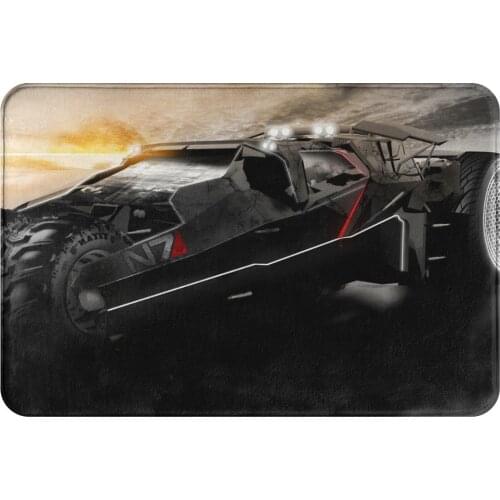 Mass Effect Game Non-slip Doormat Mobile Car Bath Kitchen Mat Prayer Carpet Flannel Modern Decor
