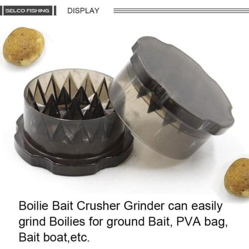Lures Bait Crusher Grinder Lightweight Carp Fishing Tackle Bait Making