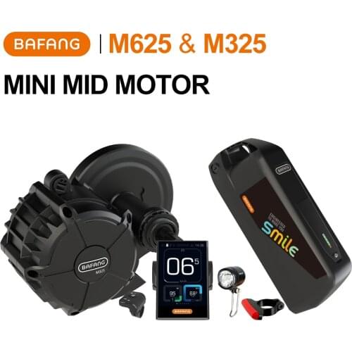 BAFANG M625 M325 Motor Kit 50.4V 500W 750W 1000W New Version Mid Drive Motor With 19.6Ah High Capacity 21700 Samsung Battery
