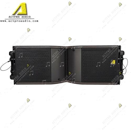 KR 208 dual 8-inch line array speakers for stage monitoring digital console audio DJ mixer power amplifier woofer
