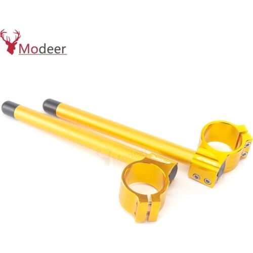 Motorcycle Racing Adjustable 43MM Clip On Ons Fork Handlebars Handle Bar Cafe Racer For HONDA CBR600F4/F4i CBR600 CBR 600 F4 F4i