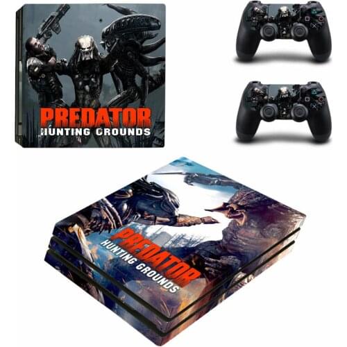 Predator PS4 Pro Skin Stickers Decal for Sony PlayStation 4 Console and Controllers PS4 Pro Skin Sticker Vinyl