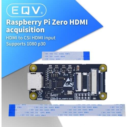 Official HDMI-compatible Adapter Board Standard Interface To CSI-2 TC358743XBG For Raspberry Pi 4B 3B 3B+ Zero W