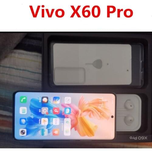 Original Vivo X60 Pro 5G Mobile Phone Exynos 1080 Android 11.0 6.56" AMOLED 120HZ 12GB RAM 256GB ROM 48.0MP 33W Super Charger