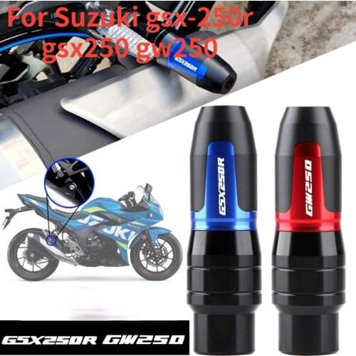 Suitable for Suzuki GSX-250R Gsx250 GW250 Modified Exhaust Pipe Schock-Resistant Stick Protective Ball Bumper