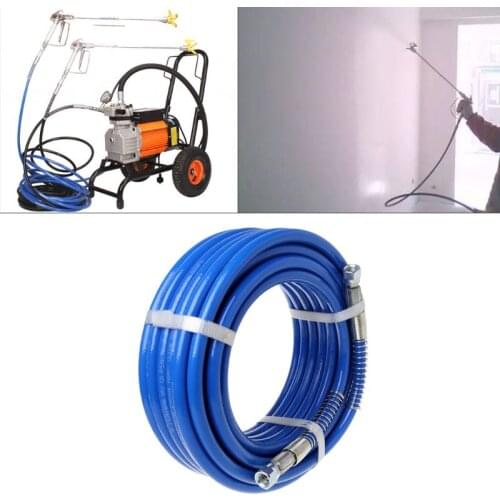 2021 New 15m Airless Paint Spray Hose Tube Pipe 5000PSI Sprayer Fiber For Sprayer New