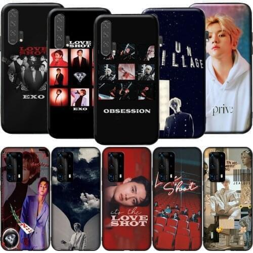 GX66 EXO Love Shot Baekhyun Silicone Case for Honor 6A 7A 3GB 7C 7X 8 8A 8X 8C 9 10 Lite View 20S 9A 10X Max Pro
