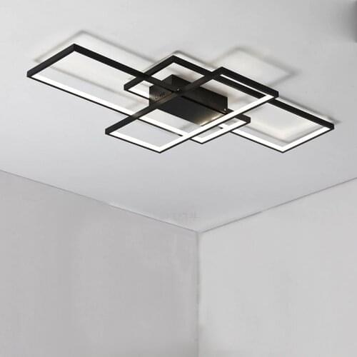 Modern Dimmable LED Ceiling Light Flush Mount Creative Design Chandeliers lamp For Living Room Kitchen Bedroom Lighting Fixture