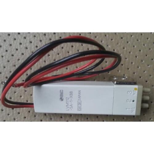 SMC LVM112-5A-1-X88 24V Three Way Solenoid Valve,3 way