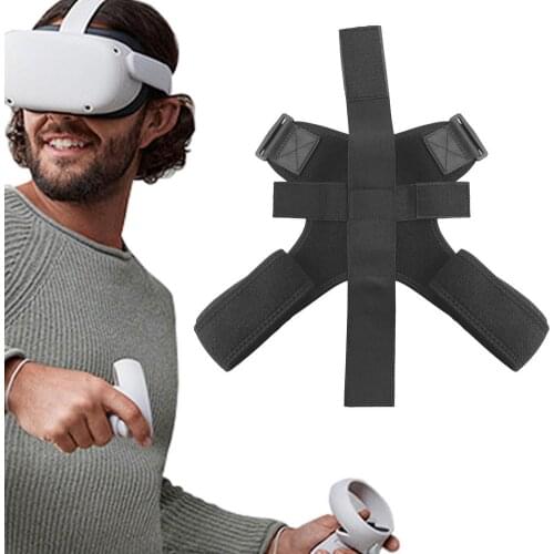 Power Bank Backpack Strap for Oculus Quest Portable Durable Gaming Headset Elastic Headband for Oculus Rift S VR Accessories