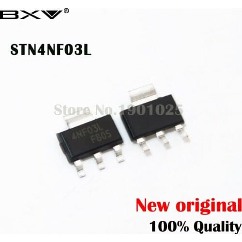 10pcs/lot STN4NF03L SOT223 N4NF03L SOT-223 STN4NF03 SOT MOS SMD new original