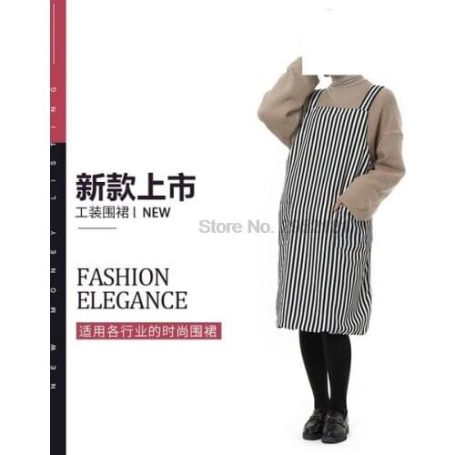 By dhl 100pcs Striated Salon Apron with 2 Pockets Professional Anti-static Adjustable Haircut Hairdressing Cape hot