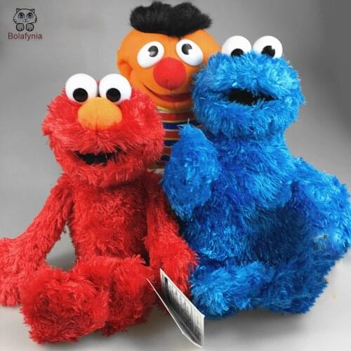 BOLAFYNIA Sesame street Ammo Elmo Plush Toys doll birthday Christmas gift children Stuffed toy